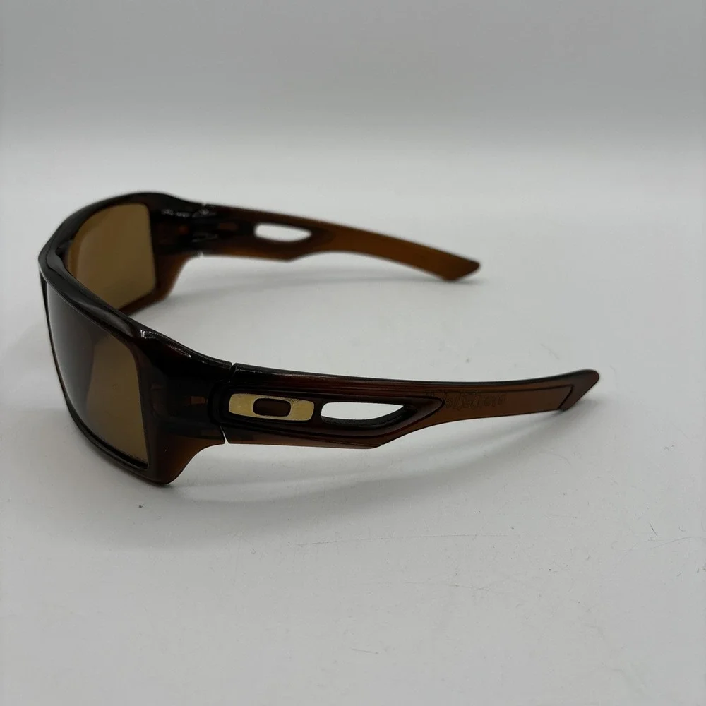 Oakley Eyepatch 2 Rootbeer Brown Polarized Sunglasses Preowned READ
